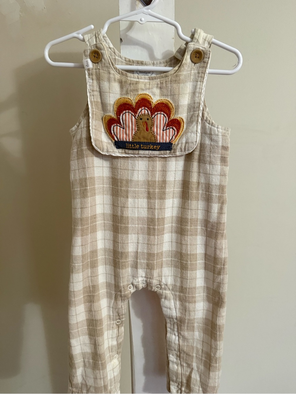 Mudpie Fall & Thanksgiving Romper - Picture 8 of 16